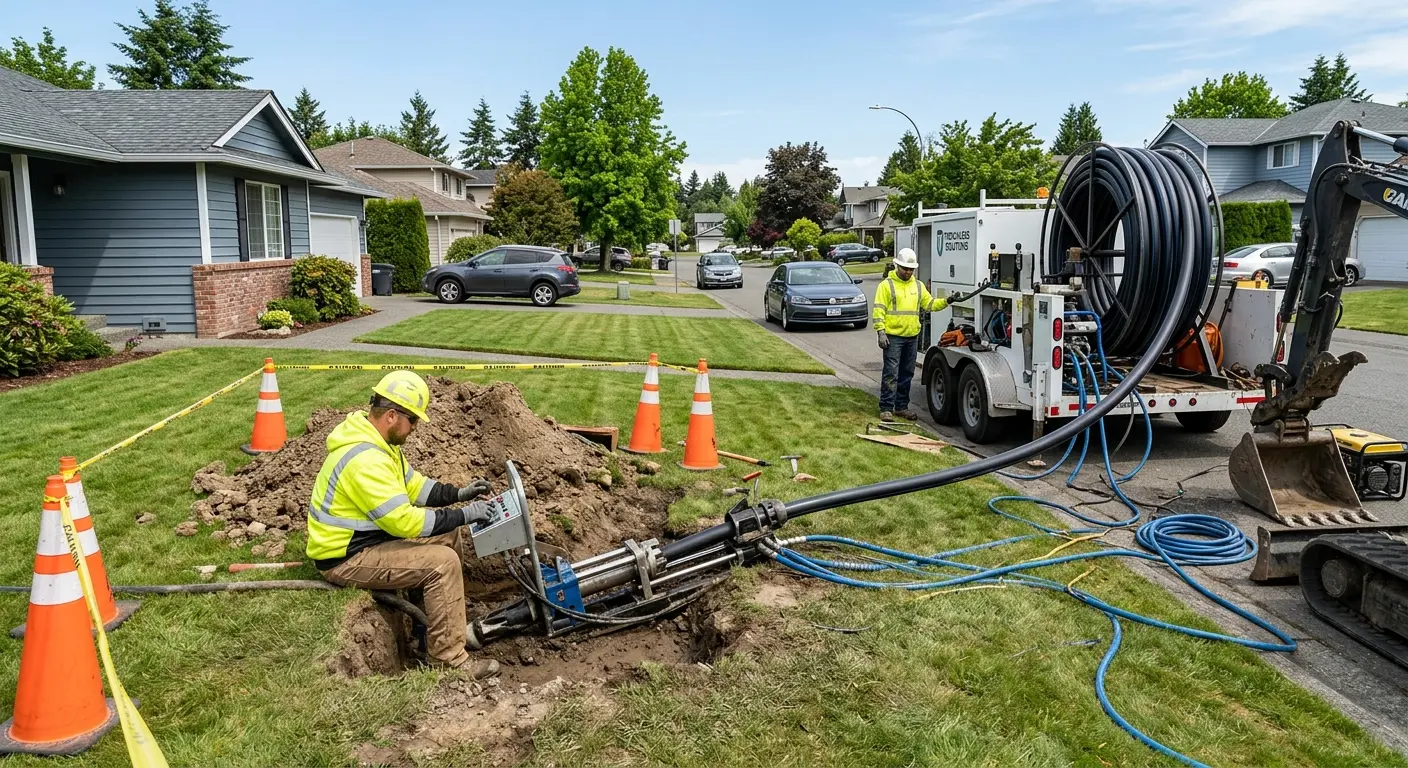 Sewer Line Replacement in Countryside, VA